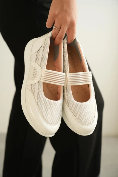 Büyük Numara Bayan Günlük Spor Babet  Ayakkabı - Resim 12