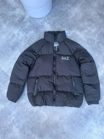 EA7 Baskılı Şişme Mont - 1