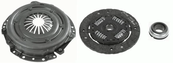HELEZON YAY ARKA RENK KODU: 1 X SARI / 2 X MAVI MERCEDES E-CLASS W211 02>08  A2113240504 - 1