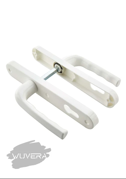 Wuvera PVC Kapı Kolu Takımı – Sert Plastik, Vidalı Montaj ile Pratik Kullanım - Resim 4