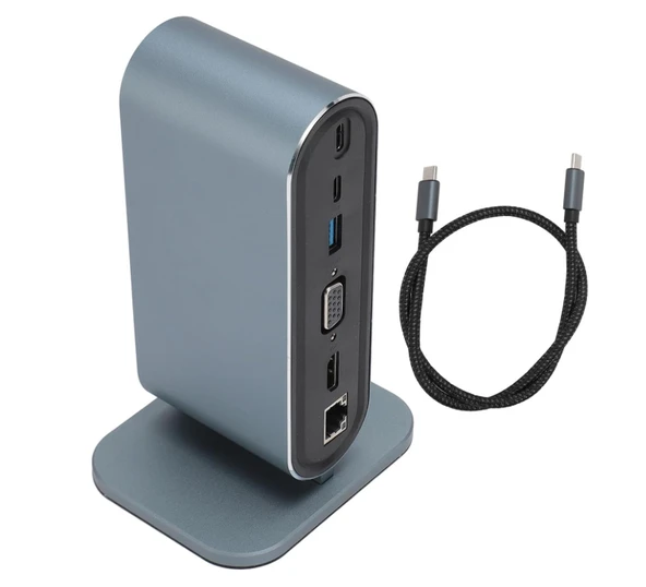 ZR773 Type-C Support 4K 12 İn 1 Dock Model Pd Station - 1