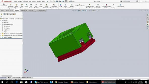 Ardui̇no Cnc Kılıfı Plastik Aparat