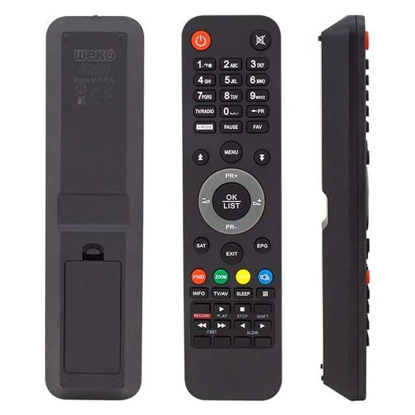 Next YE-17500 HDMI CX PVR Uydu Alıcı Kumandası 6950 ürün görseli 1