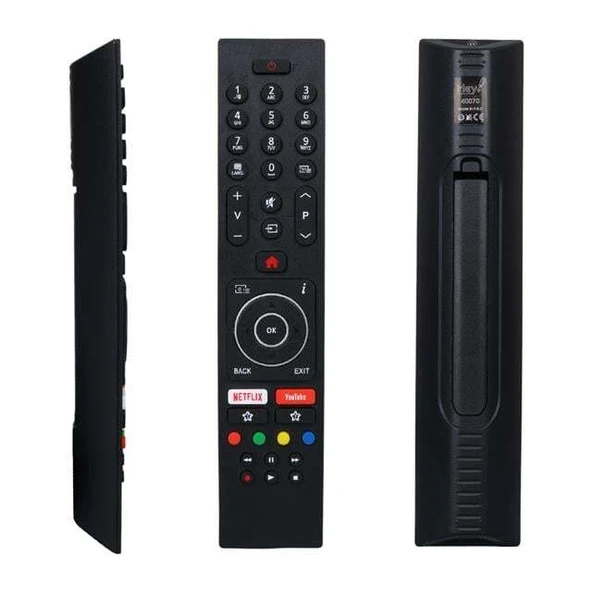 Hey Vestel 4K Smart 55UD8450 Lcd Led TV Kumanda (RC43135 Black Nobrand V2) ürün görseli 1