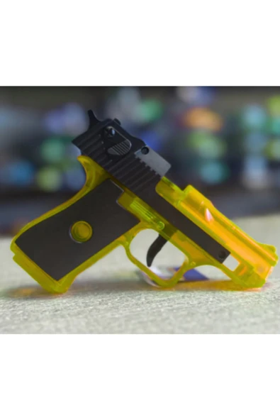 BalonKasaba Mini Glock Su Tabancası 13x10 cm Kaydırmalı Kızaklı Su Tabancası Kaliteli - 2