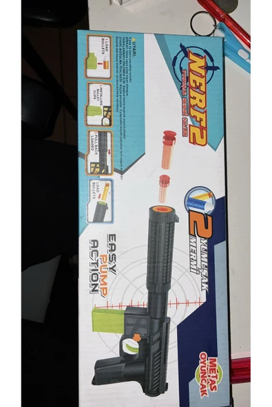 MyClean yumuşak mermi silahı oyuncak tabanca glock - 5