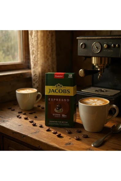 MyClean Espresso 10 Classico Kapsül Kahve Nespresso Uyumlu 10 Kapsül [1 Paket]