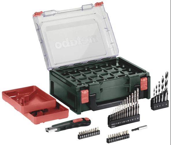 Metabo  Akülü Matkap Powermaxx Bs Basix Set 12V + LC 0 Parça - 2