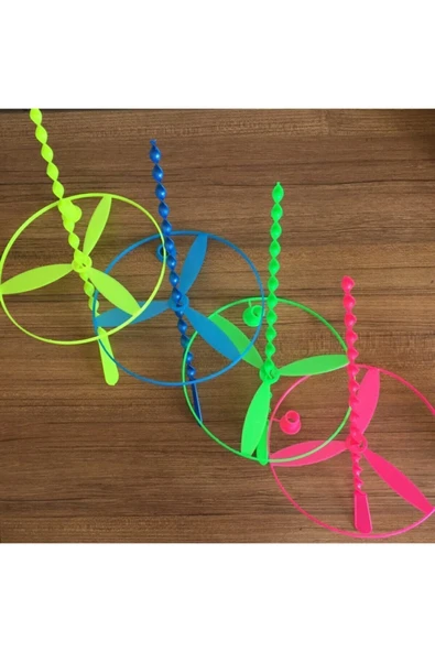 pinokyom Dev Ufo Pervane Uçan Daire Oyuncak 12 Adet Yerli Üretim - 3