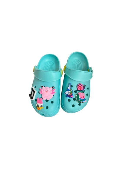 Jibbitz Jibbtiz 6'lı Terlik Süsü, Çocuk Terlik Aksesuarı, Crocs Terlik Süsü, Kız Çocuk - 2