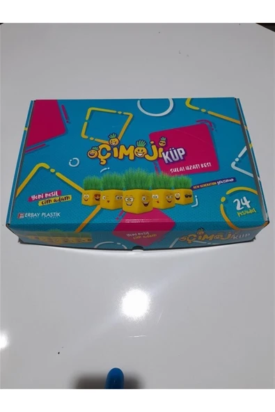 Sezen Çim Adam Çimoji Küp Çok Renkli 1 Adet - 2