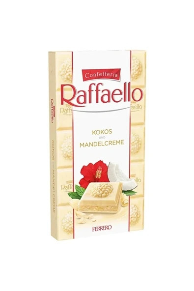 leo butik Confetteria Raffaello Kokos & Mandelcreme 90gr 1 Paket Menşei Alman