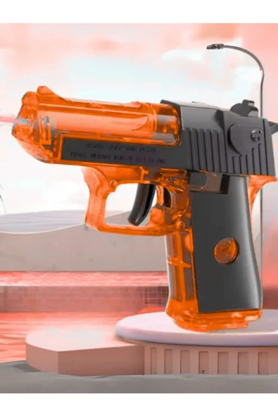 BalonKasaba Mini Glock Su Tabancası 13x10 cm Kaydırmalı Kızaklı Su Tabancası Kaliteli