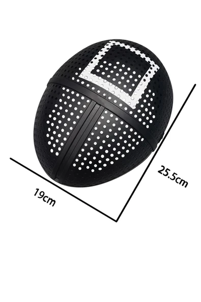 Microcase Squid Game Kalamar Oyunu Yüz Maskeleri Kare Üçgen Daire Yönetici Set - Al2725 - 3