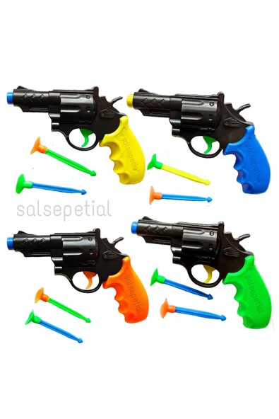 OYUNCAKCIMTOYS Vakumlu Ok Atan Tabanca Oyuncak 1 Ad.
