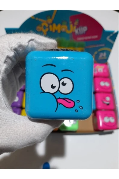 Sezen Çim Adam Çimoji Küp Çok Renkli 1 Adet - 7