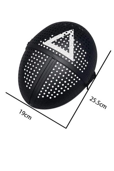 Microcase Squid Game Kalamar Oyunu Yüz Maskeleri Kare Üçgen Daire Yönetici Set - Al2725 - 4