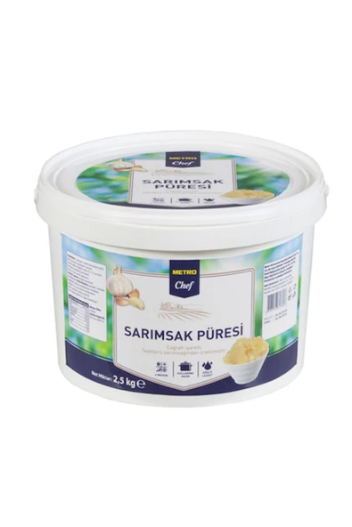 Metro Chef Sarımsak Püresi 2,5 Kg