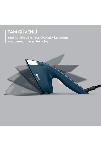 TEFAL Duo Power 2 in 1 Kırışıklık Giderici 1700 Watt Buharlı Düzleştirici ve Ütü-1830009219 - Resim 7