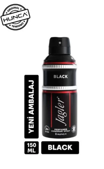 JAGLER BLACK DEODORANT 150 ML ORJINAL ÜRÜN ürün görseli