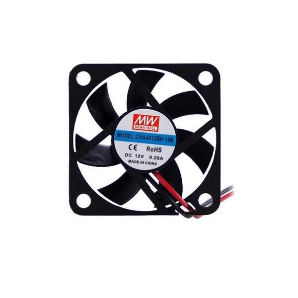 Fan 12v Dc Meanwell CHA4012BH-10B 40x40x10mm 2 Kablo - 1