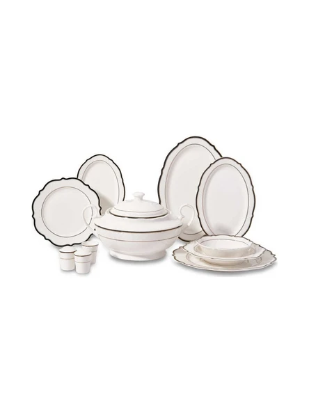 KORKMAZ A8240 ELİZA COLL.60 PRÇ YEMEK TAKIMI ürün görseli 1