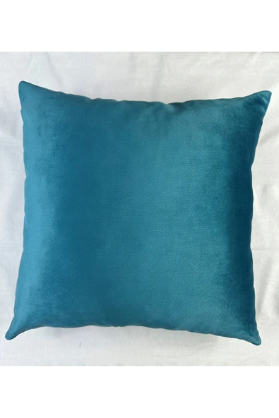 HHKARTS Fermuarlı Kadife Kırlent Kılıfı 40x40 - 1