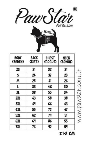 Pawstar Animalium Orta-Büyük Irk Köpek Peluş Sweatshirt - 5