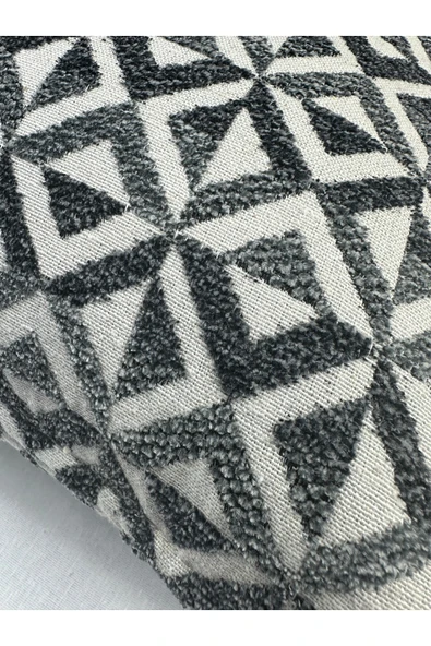 HHKARTS Şönil Kırlent Kılıfı Dekoratif Renkli 30X50 - Resim 3