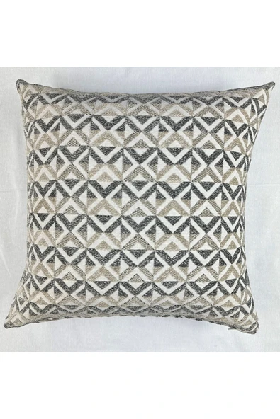 HHKARTS Dekoratif Şönil Kırlent Kılıfı 4'lü 40x40 - 2