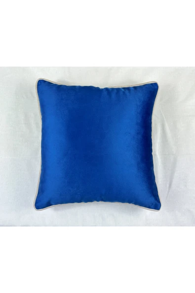 HHKARTS Kadife Biyeli Kırlent Kılıfı 40x40 - Resim 2