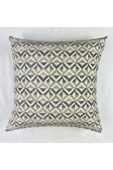 HHKARTS Dekoratif Şönil Kırlent Kılıfı 4'lü 40x40 - 3