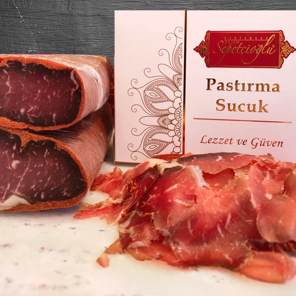 Meşhur Kastamonu Pastırması (Çemeni Sıyrılmış) 1 Kg - 1