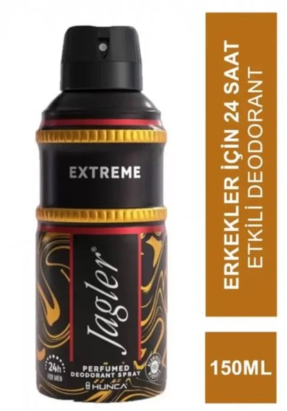 JAGLER DEODORANT EXTREME 150 ml ERKEK ORJINAL ÜRÜN ürün görseli
