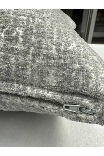 HHKARTS Şönil Kırlent Kılıfı Dekoratif Renkli 30X50 - 6