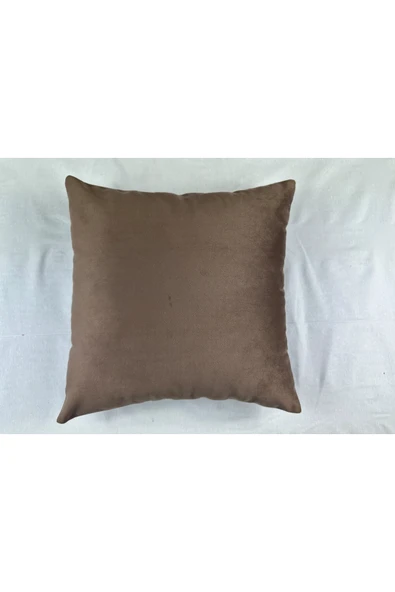 HHKARTS Fermuarlı Kadife Kırlent Kılıfı 40x40 - Resim 4