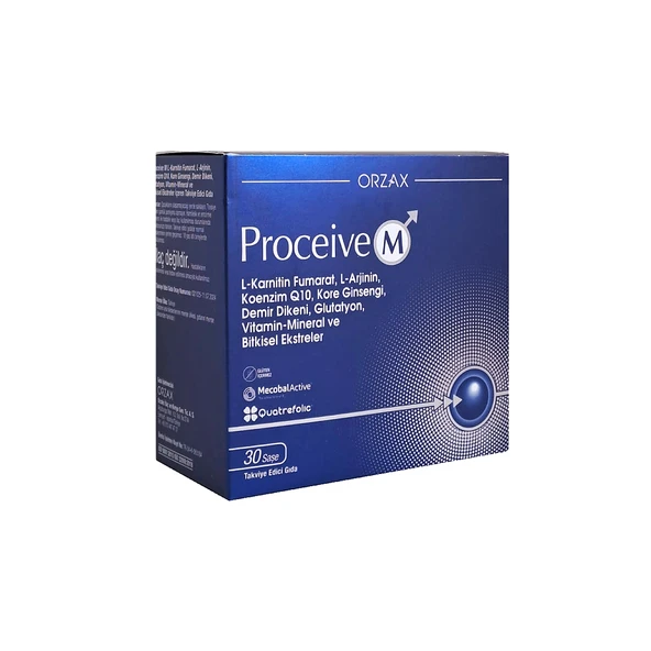 Orzax Proceive M Takviye Edici Gıda 30 Saşe ürün görseli