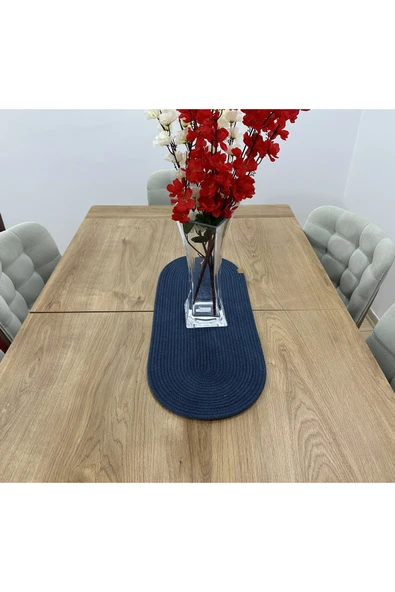 HHKARTS Jüt Ip Runner Lacivert - Resim 3