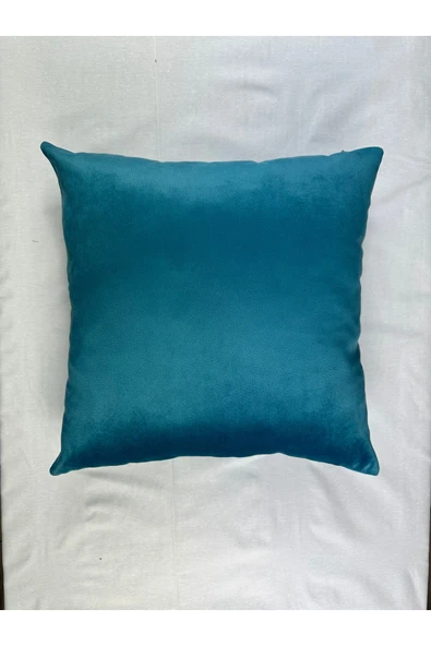 HHKARTS Fermuarlı Kadife Kırlent Kılıfı 40x40 - 4