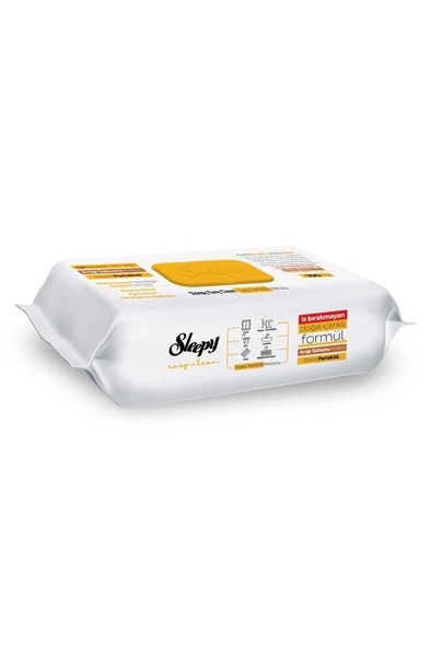Sleepy Easy Clean Arap Sabunu Katkılı Yüzey Temizlik Havlusu&Mendili 100 Yaprak - 2