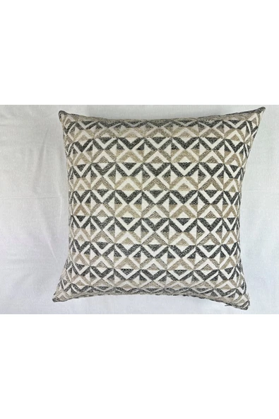 HHKARTS Dekoratif Şönil Kırlent Kılıfı 40X40 - Resim 2