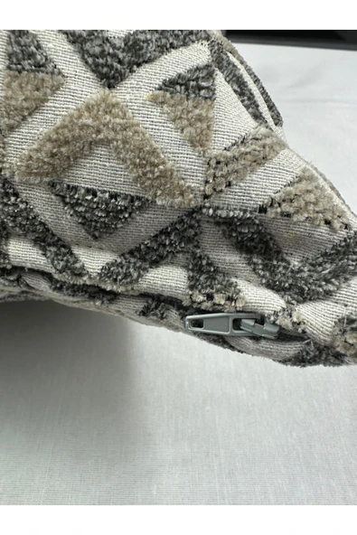 HHKARTS Dekoratif Şönil Kırlent Kılıfı 4'lü 40x40 - 6