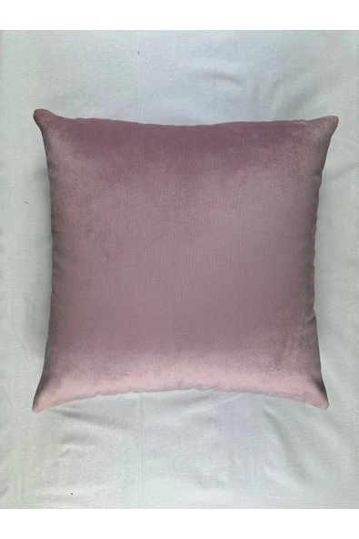 HHKARTS Fermuarlı Kadife Kırlent Kılıfı 40x40 - Resim 2