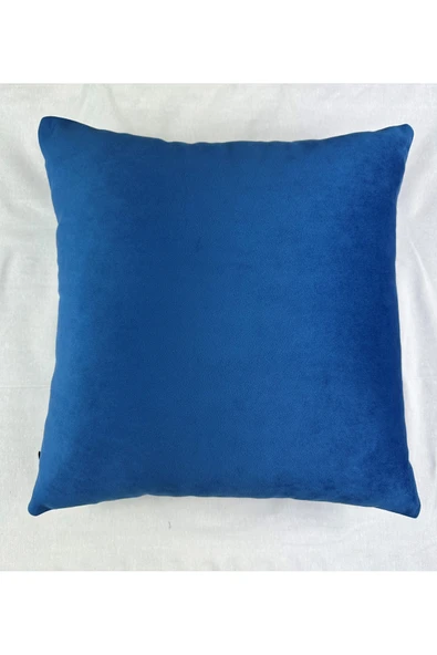 HHKARTS Fermuarlı Kadife Kırlent Kılıfı 40x40 - 1