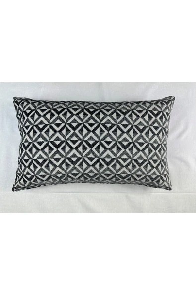 HHKARTS Şönil Kırlent Kılıfı Dekoratif Renkli 30X50 ürün görseli