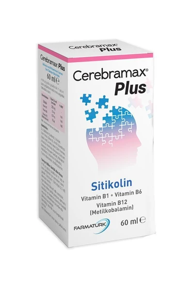 Cerebramax Sitikolin Şurup 60 ml ürün görseli 1