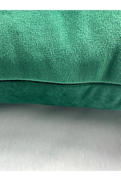 HHKARTS Fermuarlı Kadife Kırlent Kılıfı 40x40 - Resim 6