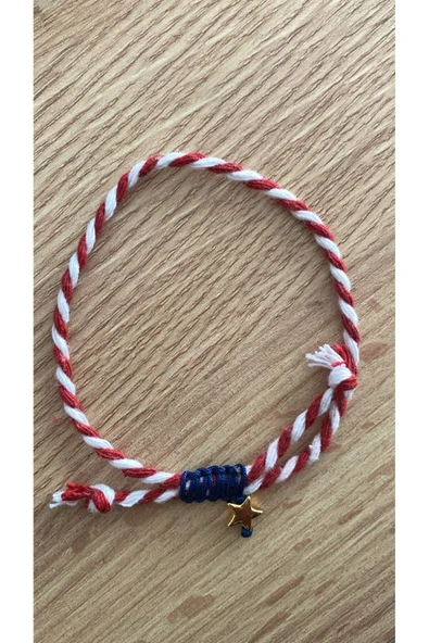 BAE ATOLYE Marteniçka Ip Bileklik - Yıldız - Resim 2