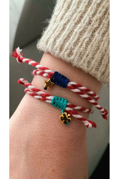 BAE ATOLYE Marteniçka Ip Bileklik - Yıldız ürün görseli