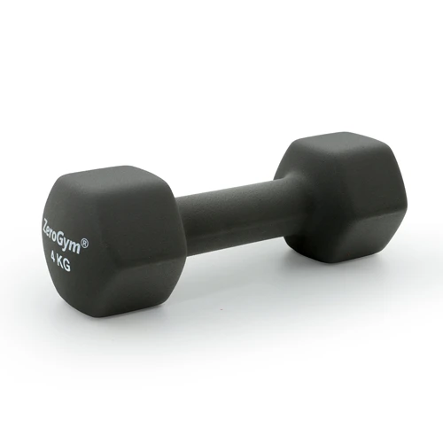 Zerogym Neopren Kaplı İçi Demir Dambıl 4 kg Gri 1 Adet - 2